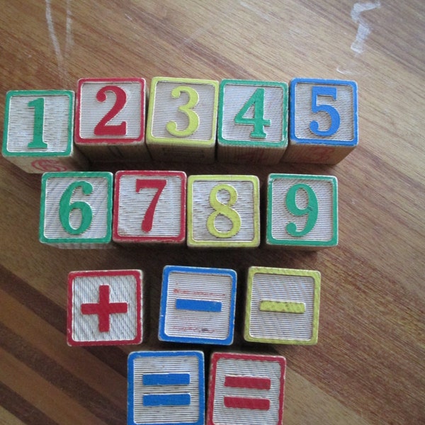 Wooden Blocks Craft Etsy