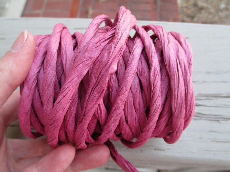 Raffia Ribbonpaper Stringpaper Twine paper Raffia For Gift Wrap Craft Paper Flowers Paper Twine Structure