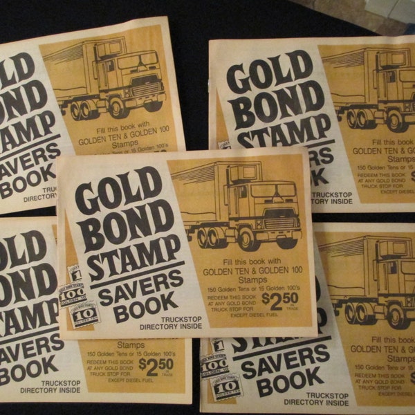 Gold Bond Stamps Etsy