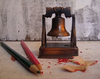 Pencil Sharpener - Vintage Sharpener - Brass Sharpener - Die Cast Sharpener - Charcoal Sharpener - Coal Iron Sharpener