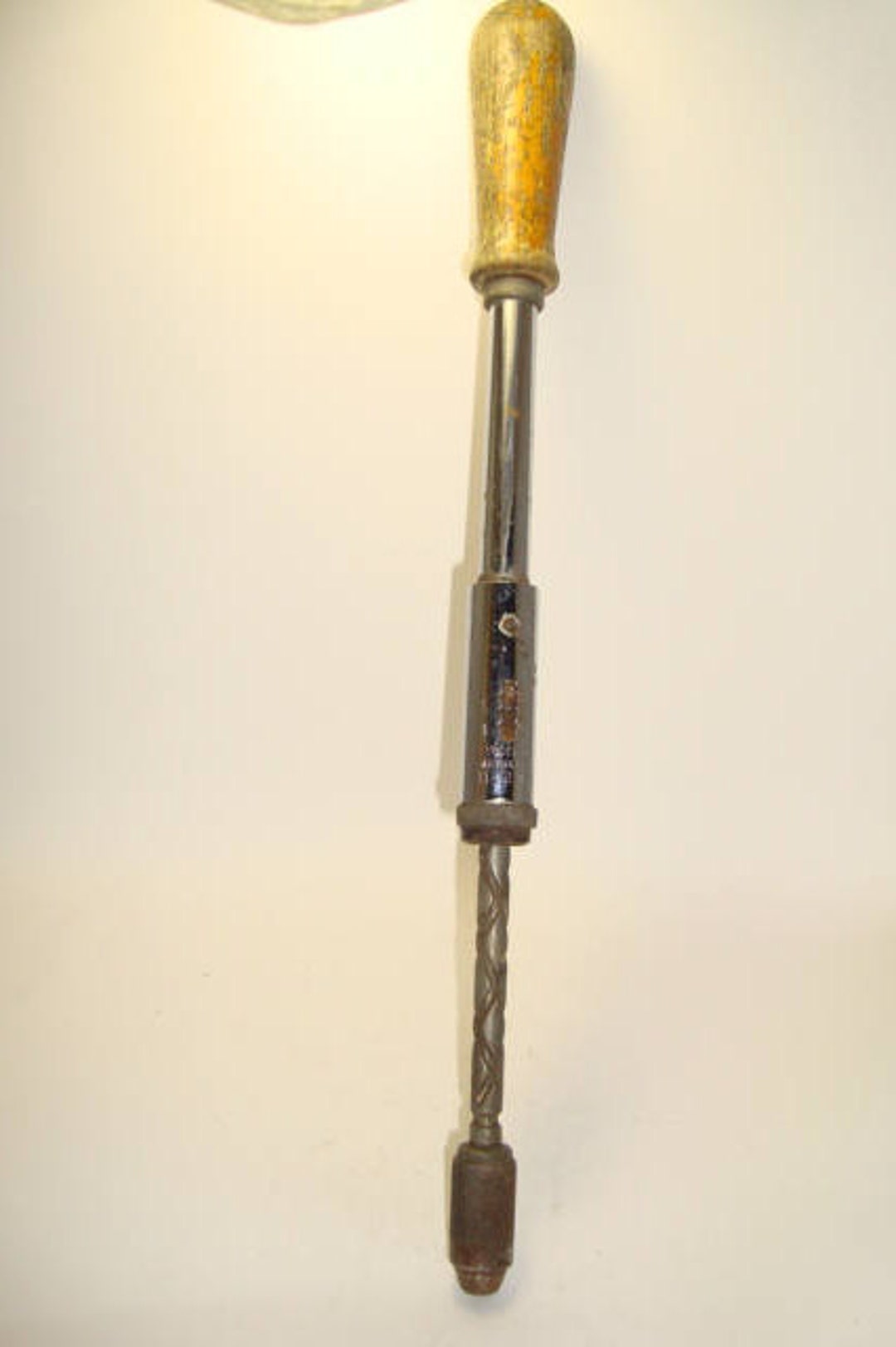 Old Ratchet Screwdriver, Vintage Hand Screwdriver, Flat Head Tip Screwdriver, Vintage Tool