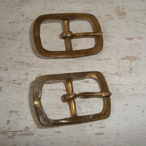 Buckle,Vintage ,Solid Brass, Classic Cowboy Belt Buckle, vintage Buckle,set of 2