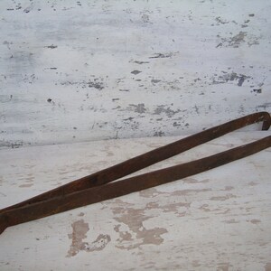 Vintage Fireplace Tool, Vintage Log Grabbers