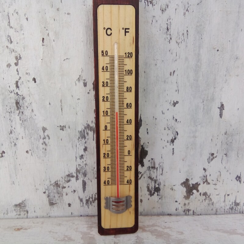 Vintage Thermometer - Etsy