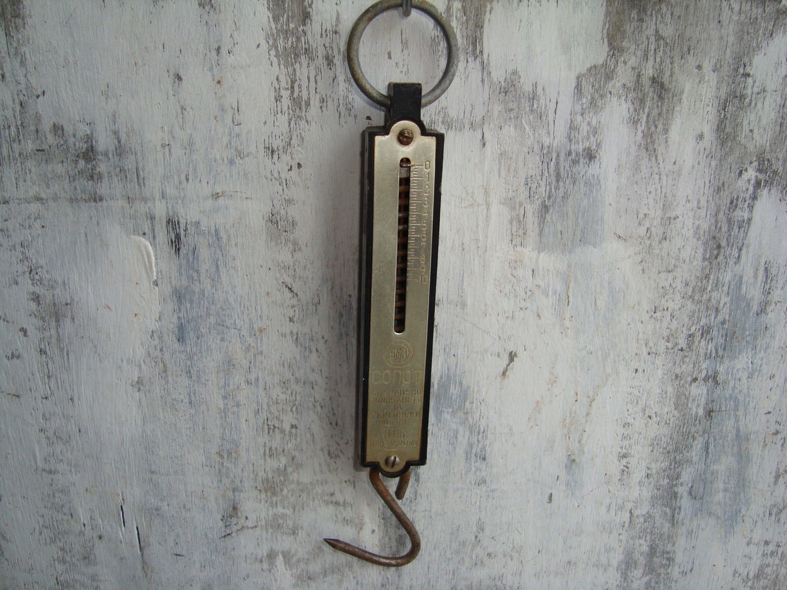 10kg Spring Balance Traveling Hook Scale Pocket Metal - Etsy