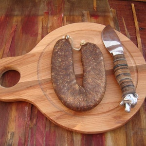 Cutting board , an antique wood for cutting cheese or meat - butchers Block -rustic Decor - primitive wood cutting board,gifts,gift