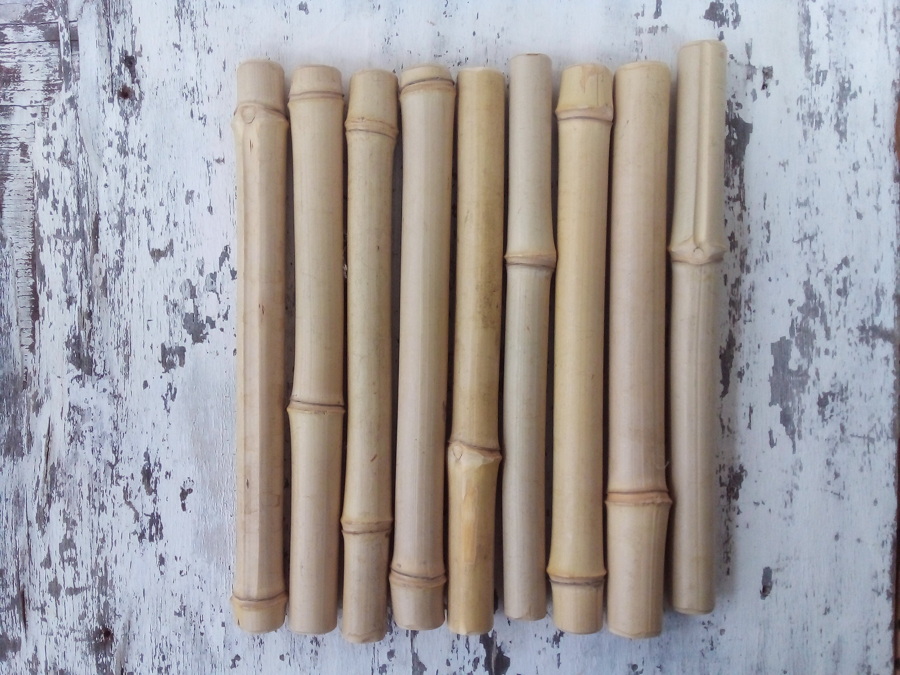 Bamboo Sticks , 12 Bamboo for Crafts,windchime Parts, Wind Chime
