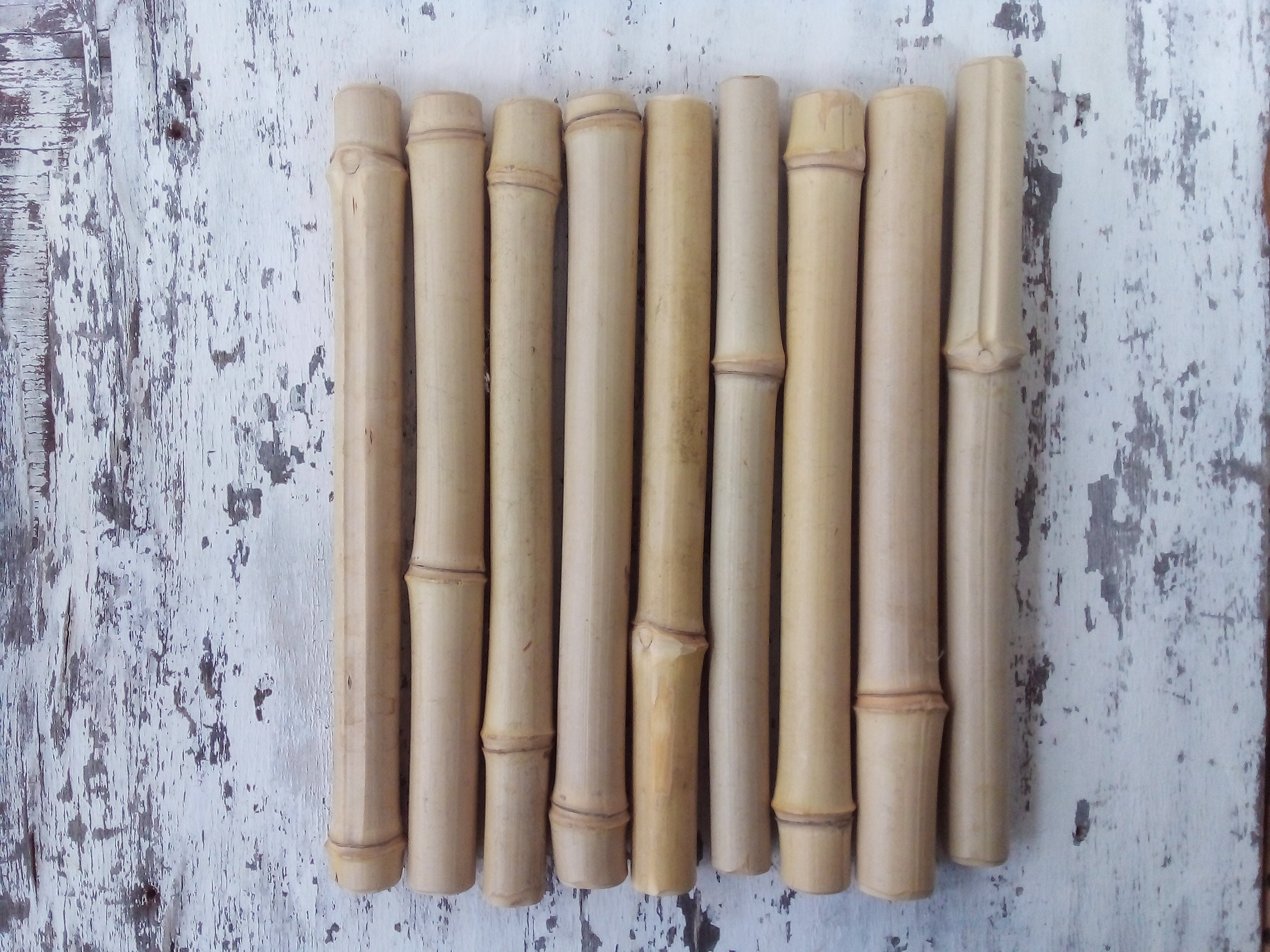 bambus schminktisch Moderner minimalistischer rechteckiger Schminktisch aus Bambus-MDF, 2- –  BulbSquare main image 1