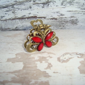 Hair Clip, Metal Hair Clip, Vintage Hair Clip, Jaw Claw Clip, old Clip Hair, gift