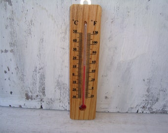antiguo higrómetro - termómetro - casa de mader - Compra venta en  todocoleccion