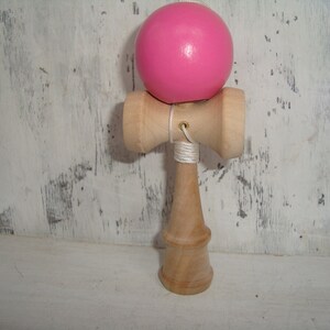 Quality Red Wooden Kendama Beech Wood Competition Spec EKA Certified Wood Toy