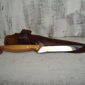 Hand made hunting knife,fishing knife,Camping knife,knife for gift, Survival knife, Mens gift,Hiking knife, Forged knife, gift for him, Gift