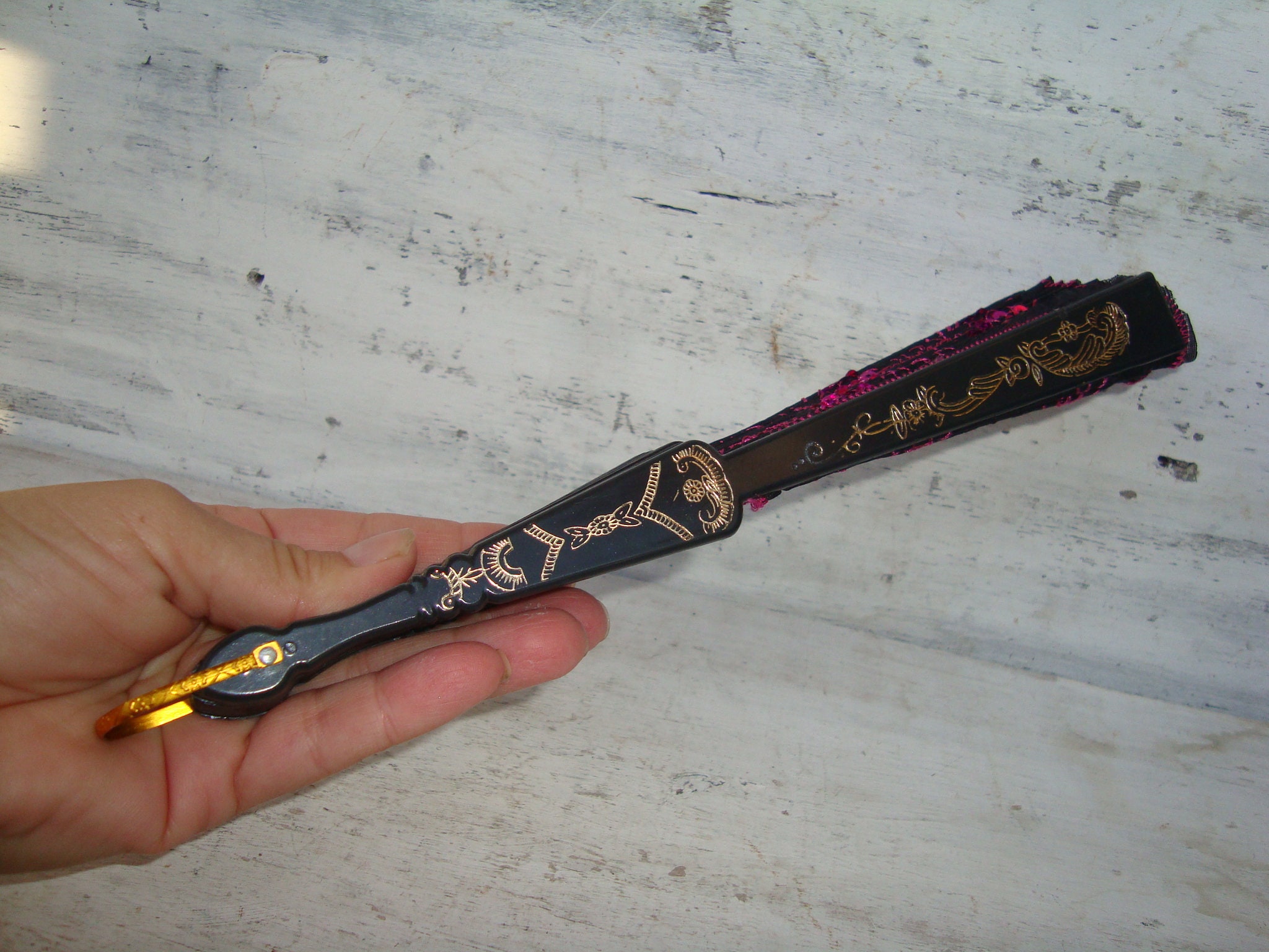 Elegant Beautiful Design Hand Fan Hand Held Fan Spanish | Etsy