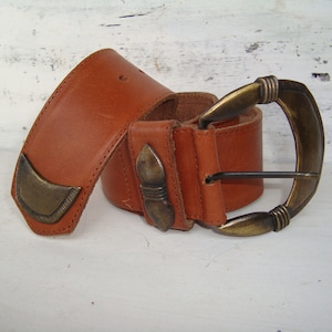 Genuine leather belt , Vintage genuine leather belt , Jeans belt, gift , gifts