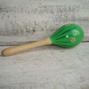 Vintage Maracas, Rattle Toy Music Instrument, Hand Made Maracas, Wooden  Maracas,  Toys, Music Instrument, Gift