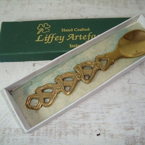 Vintage brass decorative spoon, home decor, living room, wall decor,gift