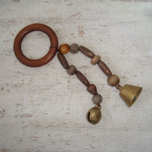 Hanging Bell, Door Chime Champagne Color, Door,Hanging Bell,Hanging brass Bell , Feng Shui, door chime, doorbell ,,housewarming, gift,gifts