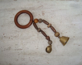 Cloche suspendue, Carillon de porte Couleur Champagne, Porte, Cloche suspendue, Cloche suspendue en laiton, Feng Shui, carillon de porte, sonnette, pendaison de crémaillère, cadeau, cadeaux