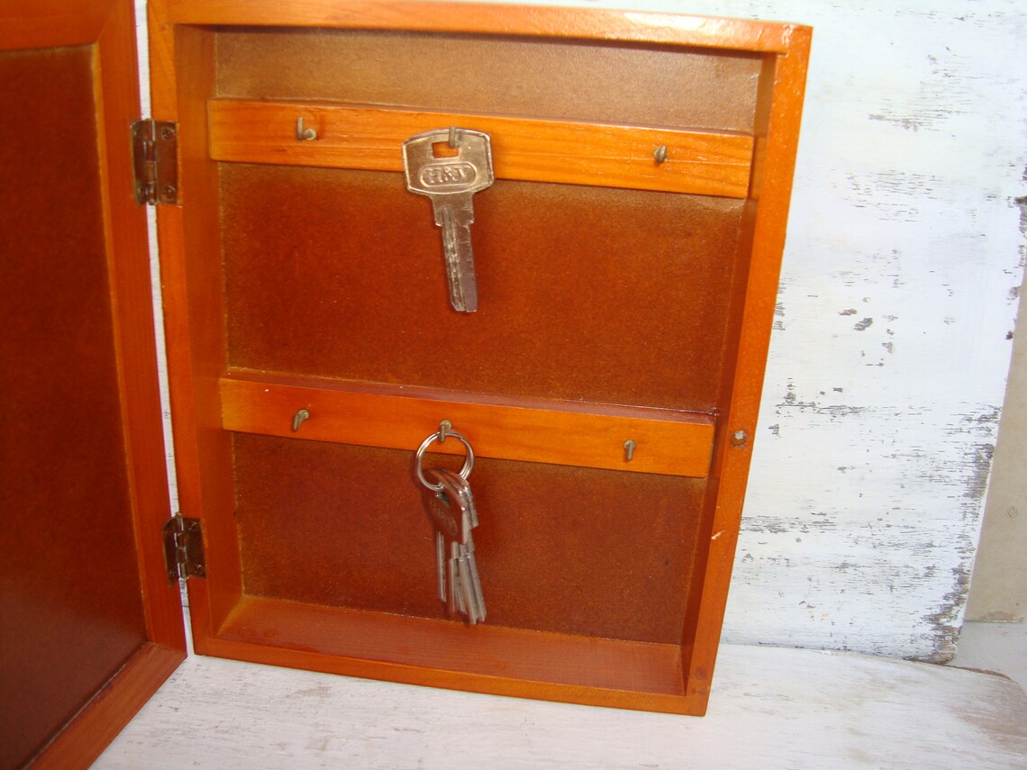Vintage Wooden Key Locker Key House wooden Box for Etsy UK