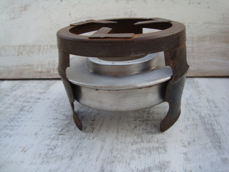 Retro Spirit Stove School Spirit Stove Camping Stove, Lab Spirit Burner Metal Spirit Stove Alcohol Stove Vintage Spirit Stove
