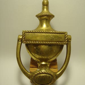 Vintage door knocker, cast of brass, Old door knocker, door knocker cast, Hard door knocker, strong door knocker