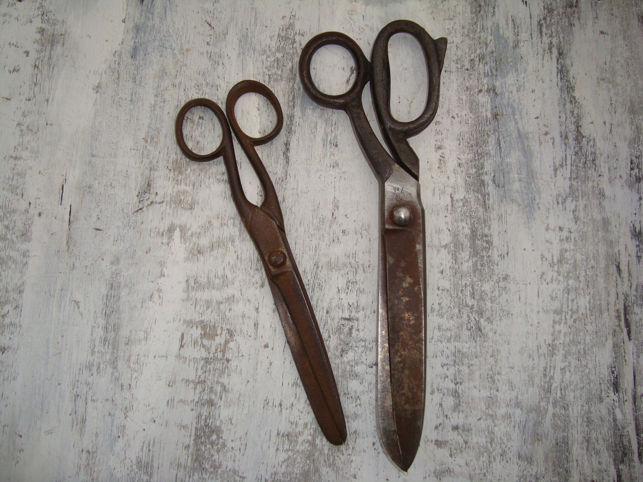 Vintage all metal scissors. by Marko Klarić. Photo stock - StudioNow