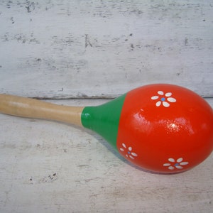 Vintage maracas, Rattle toy music instrument, Hand made maracas, Maracas, Wooden maracas, toys, Music instrument,Gifts
