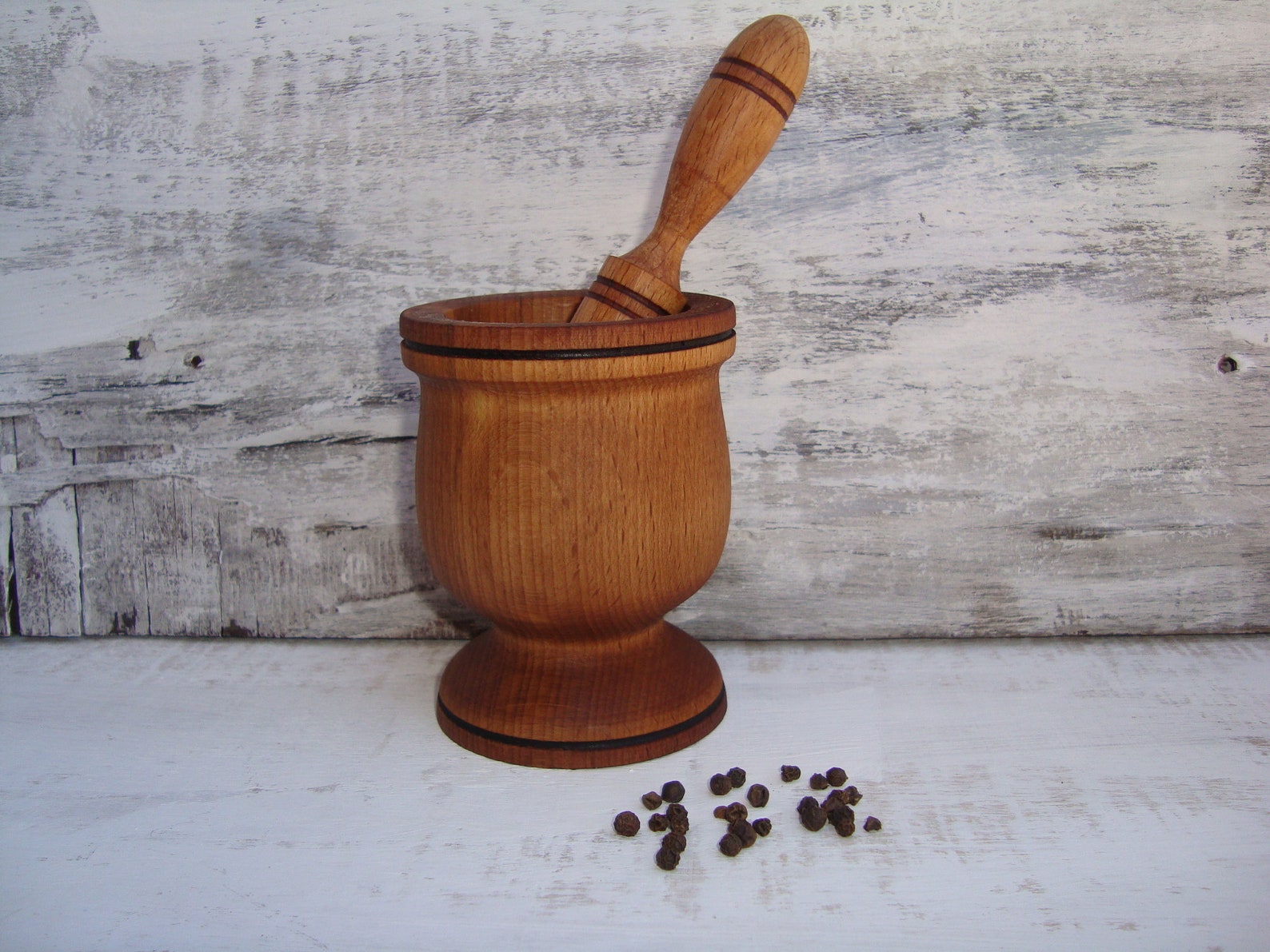 Vintage Wooden Garlic Press pepper Vintage Garlic Press Etsy