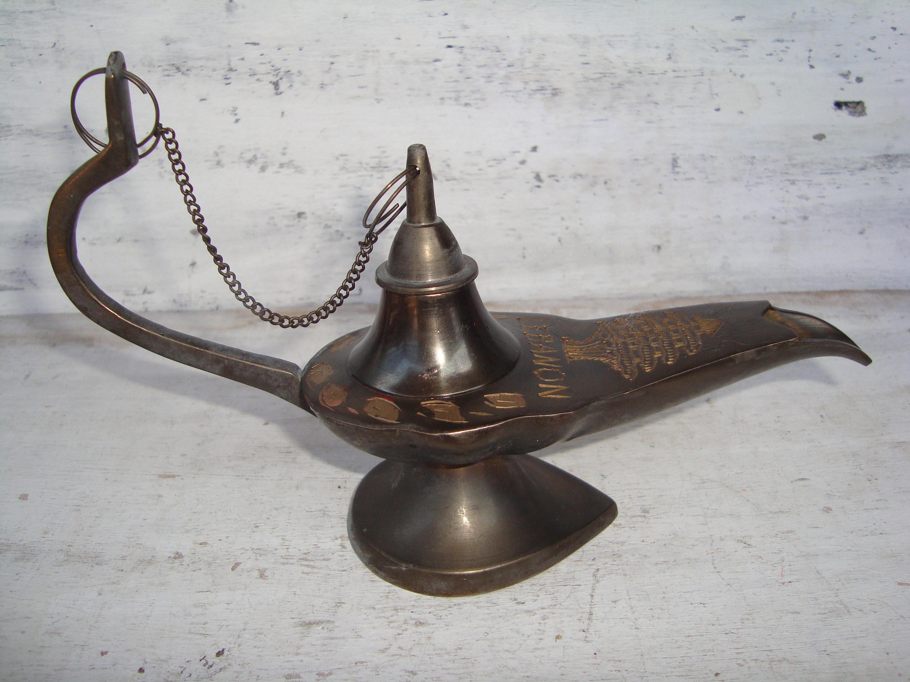 Aladdin Lamp Aladdin Oil Lamp Aladdin Genie Lampincense Etsy New Zealand