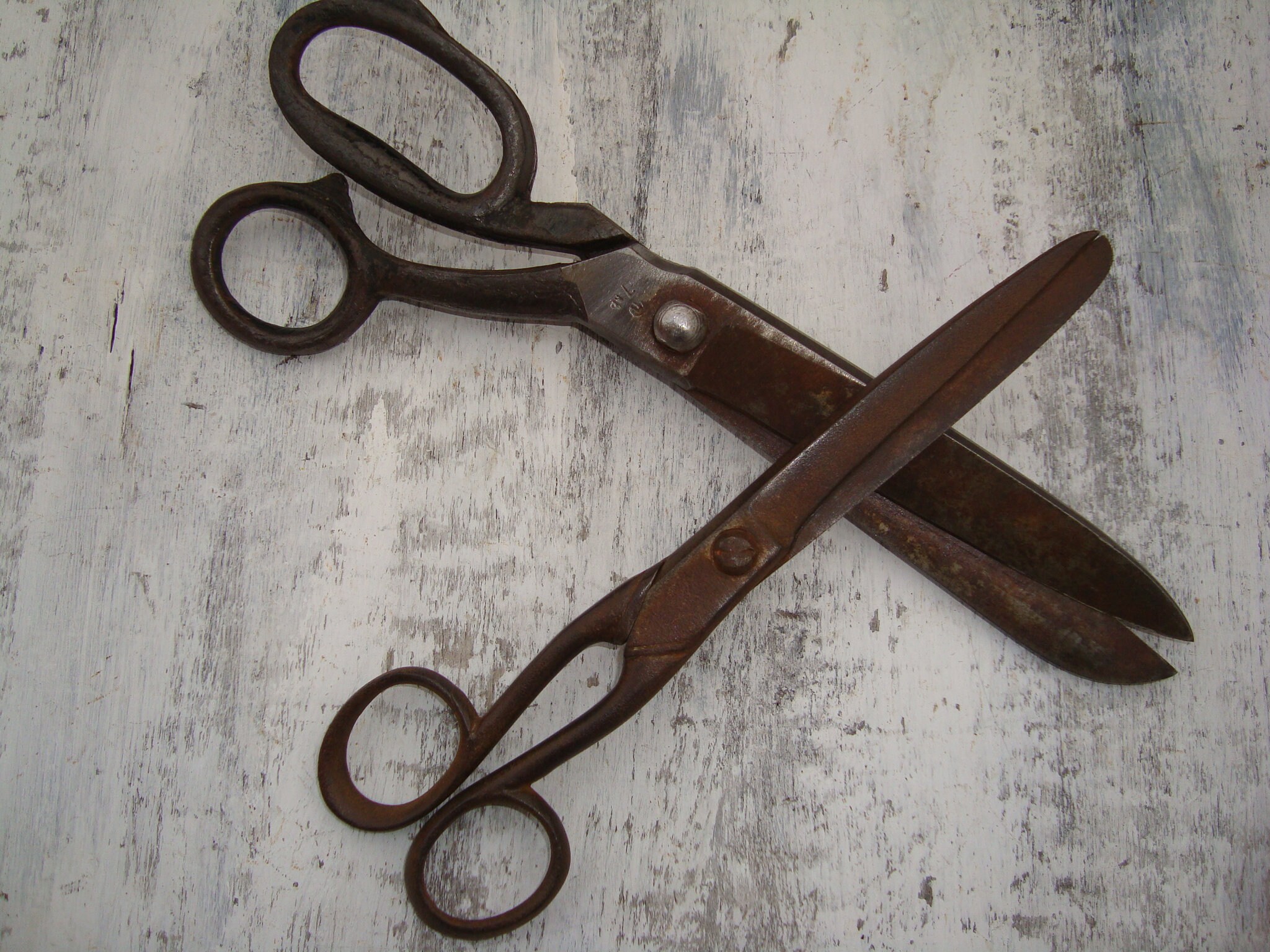 Old Scissors, Vintage Scissors, Bulgarian Antique Scissors