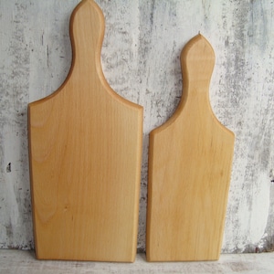 cutting board -set of 2- an antique wood for cutting cheese or meat - butchers Block -rustic Decor - primitive wood cutting board