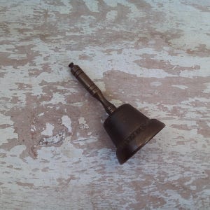 Vintage bronze Bell, Solid  bronze Bell, Outdoor Bell, Meditation bronze  Bell, Cottage Decor, Animal Bell, Farmhouse Bell, House gift