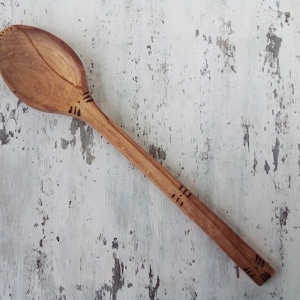 Vintage Wooden Spoon, Wooden Ladle, Wooden Dipper, Soup Ladle, Primitive Ladle, Wooden Utensils, Bulgarian Wooden Ladle.