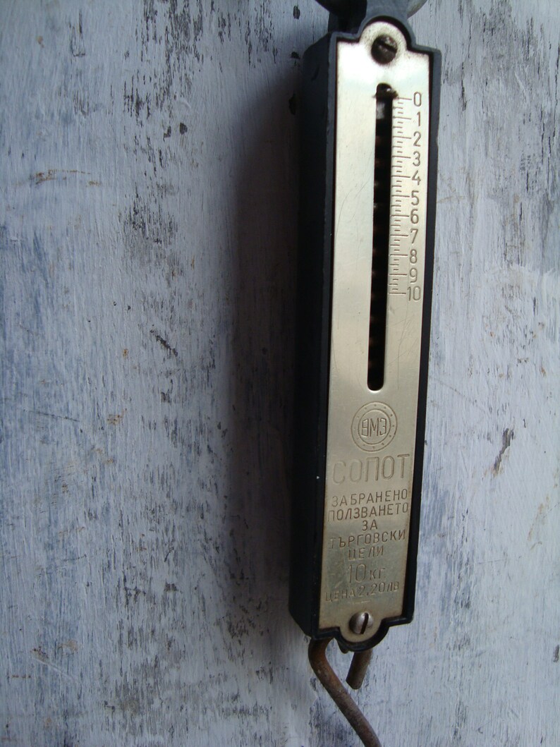 10kg Spring Balance Traveling Hook Scale Pocket Metal - Etsy