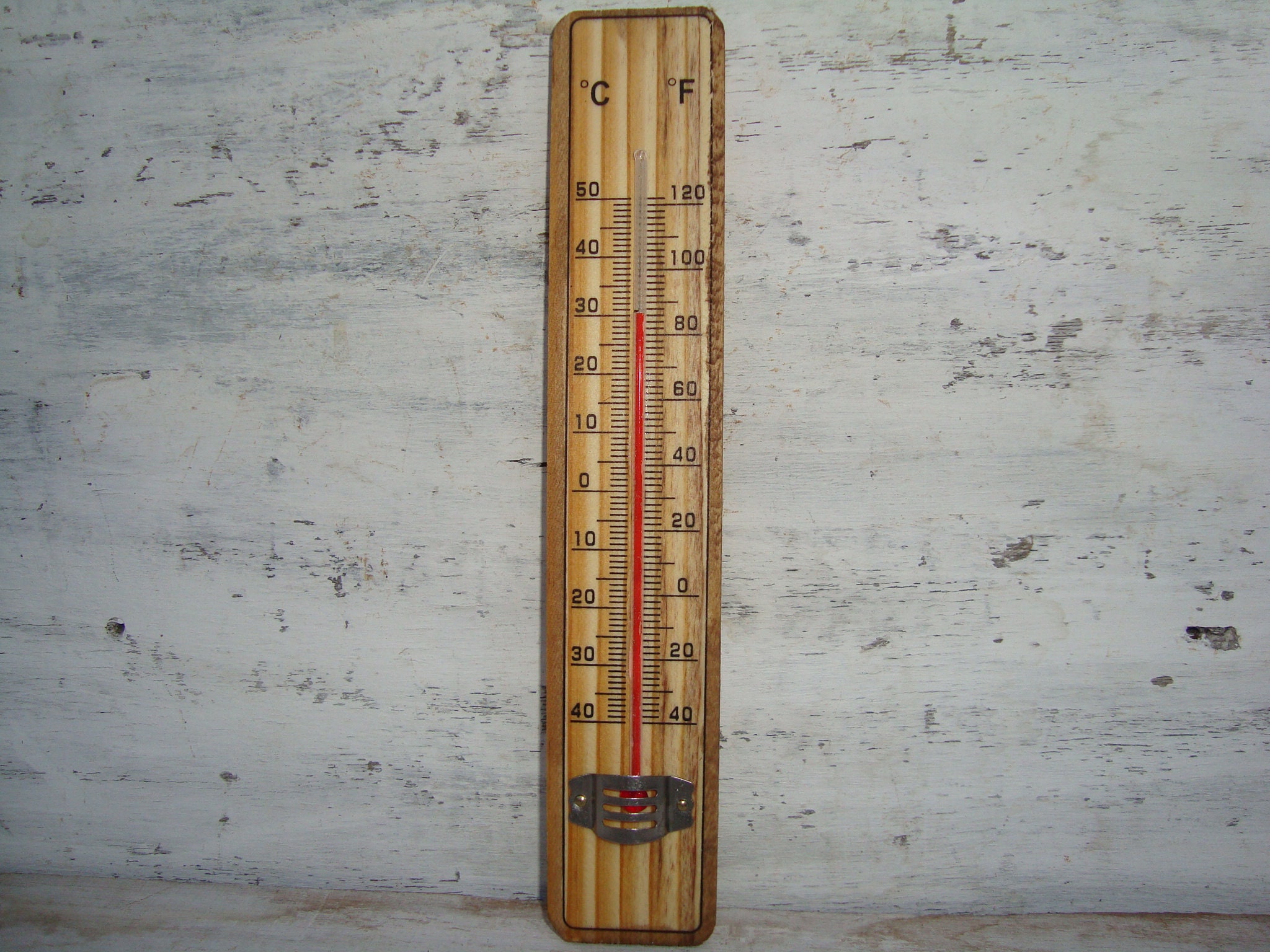 Thermomètre vintage thermomètre thermomètre en bois Thermomètre intérieur Thermomètre  extérieur Thermomètre mural, cadeaux, cadeau -  France