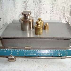 Vintage household scales - Kitchen scale - Working vintage kitchen scales - Balance of household 6 kg -Weighing scales -Works perfectly