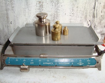 Vintage household scales - Kitchen scale - Working vintage kitchen scales - Balance of household 6 kg -Weighing scales -Works perfectly