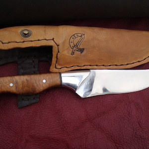 Hand made hunting knife,fishing knife,Camping knife,knife for gift, Survival knife, Mens gift,Hiking knife, Forged knife, gift for him, Gift