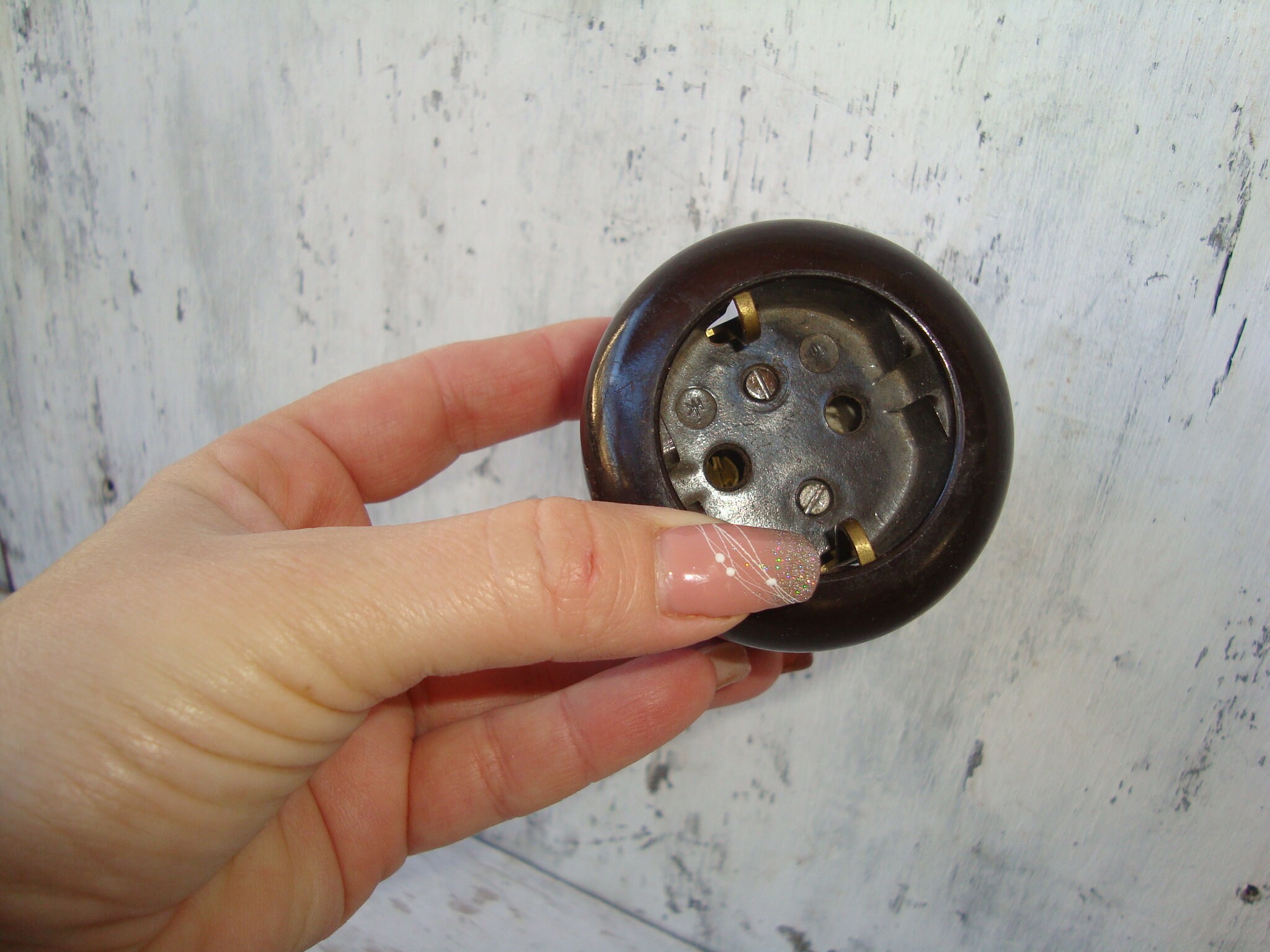 Vintage Electrical Socket / Industrial Socket/ Electrical Outlets ...