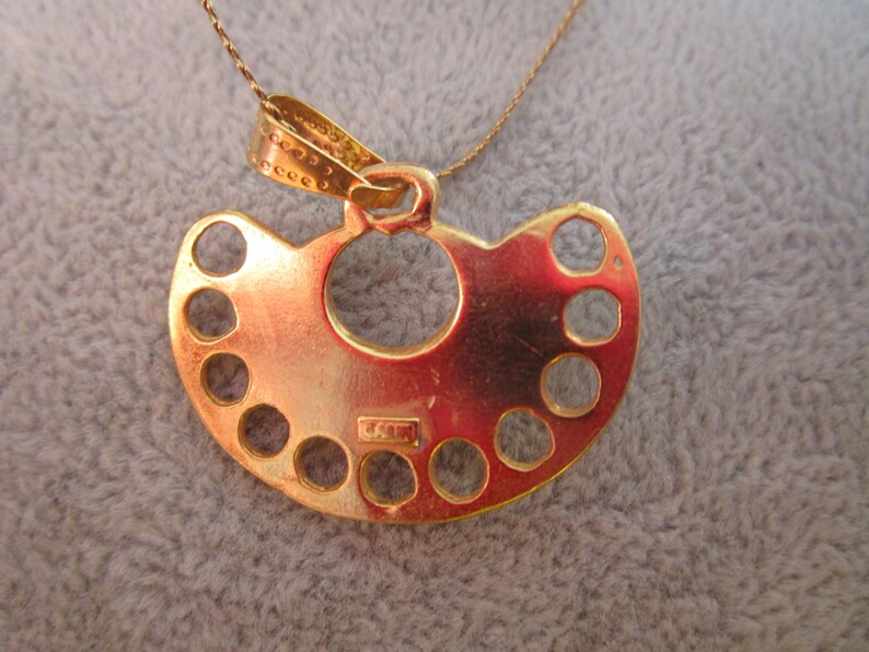 24k Gold Plated Pre-Colombian Necklace