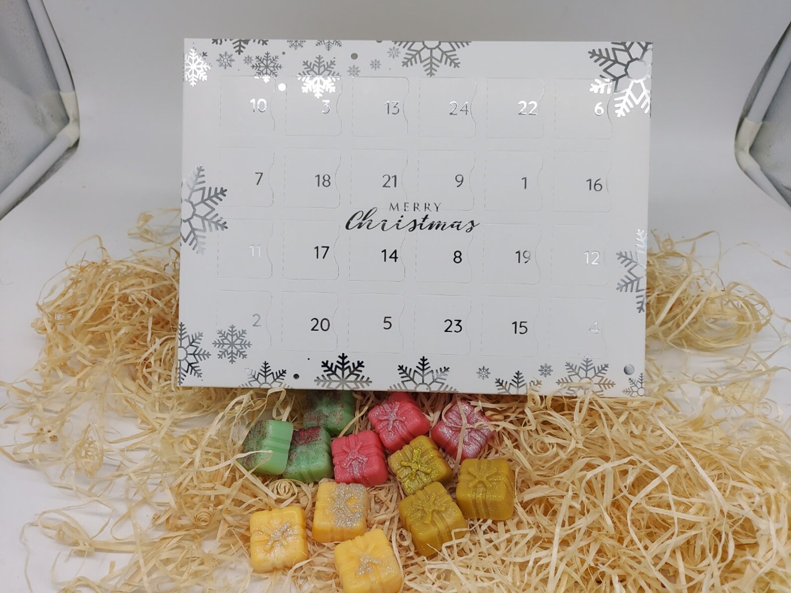 Luxury Wax Melt Advent Calendar Hand Poured eco soy wax vegan Etsy