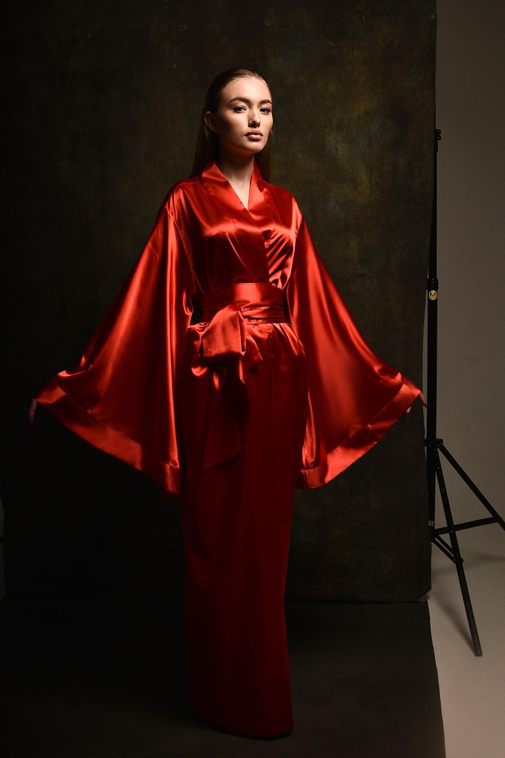 pure silk kimono dressing gown