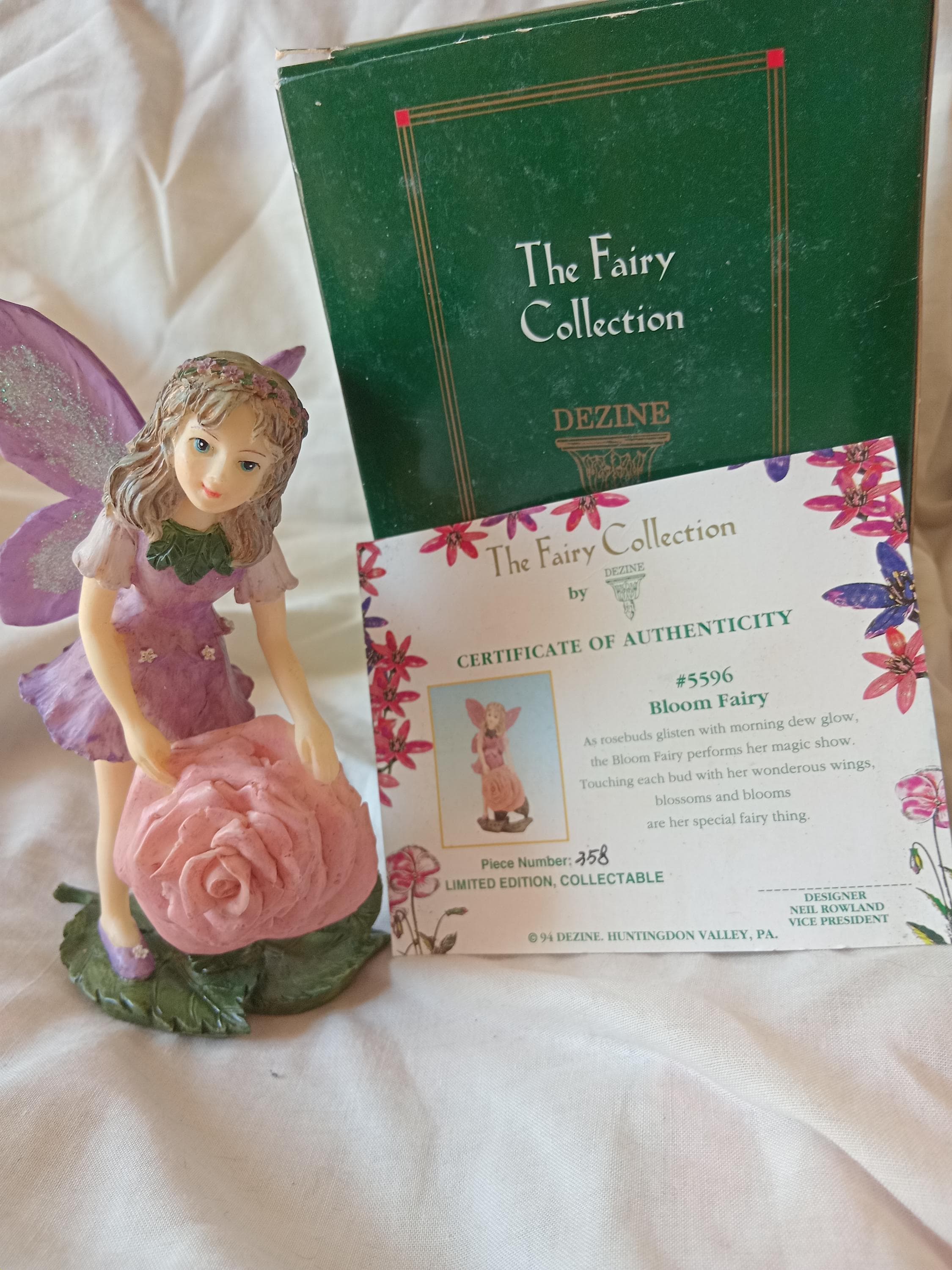 Butterfly Fairies Figurines Country Artists - Etsy UK