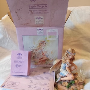 Figurine Fée Precious Faerie Child - Christine Haworth - Crisalis Collection N°4283/7200