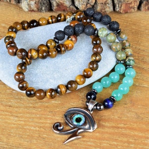 eye of ra necklace eye of horus necklace ra eye pendant spiritual necklace horus eye protection jewelry wadjet eye egyptian eye charm men