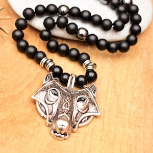 celtic necklace mens celtic jewelry wolf necklace celtic ornament viking wolf head vikings norse wolf necklace viking wolf pendant necklace