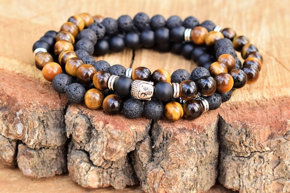 Trendy 18mm Natural Wooden Beads Tibetan Buddhist Meditation Bracelet  Natural | eBay