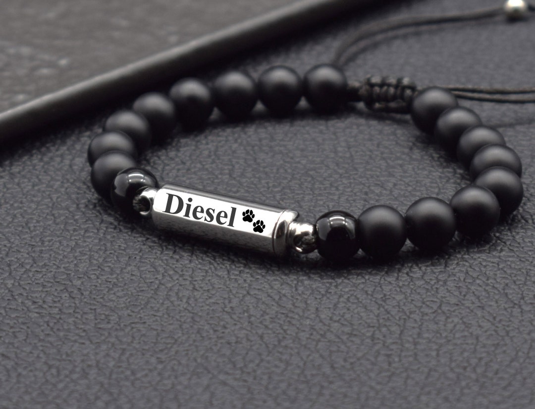 Custom Cremation Jewelry Ashes Bracelet Urn Cremation Bracelet Pet Loss ...