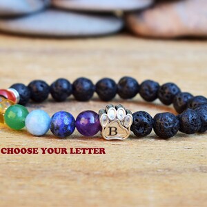 Pet Loss Bracelet Rainbow Bridge Gift Paw Print Rainbow Pet Memorial ...