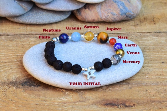 Solar System Bracelet Galaxy Bracelet Space Jewelry Astronomy
